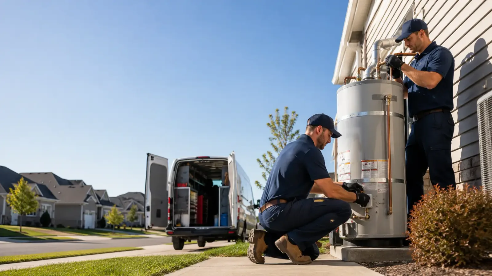 Water Heater Installation in Hills, MN